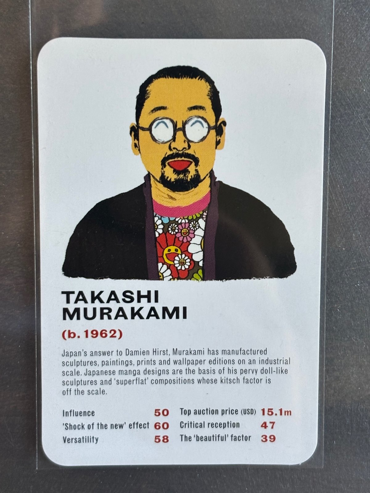 2014 The Art Game Takashi Murakami card
